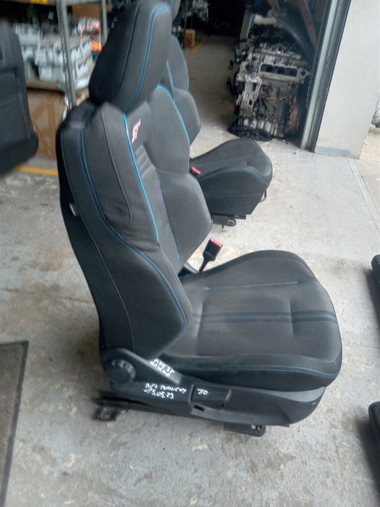 фото №15, Ford fiesta mk8 st сидіння заднє сидіння сидіння 3 d