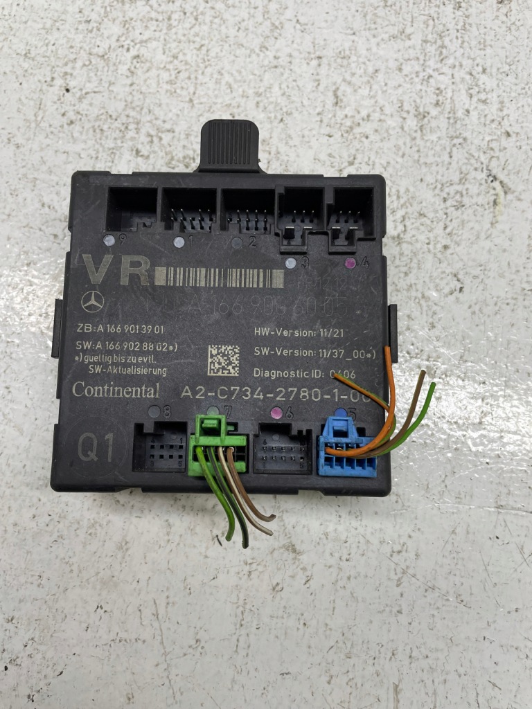 фото №1, Блок керування модуль двері mercedes a1669006005