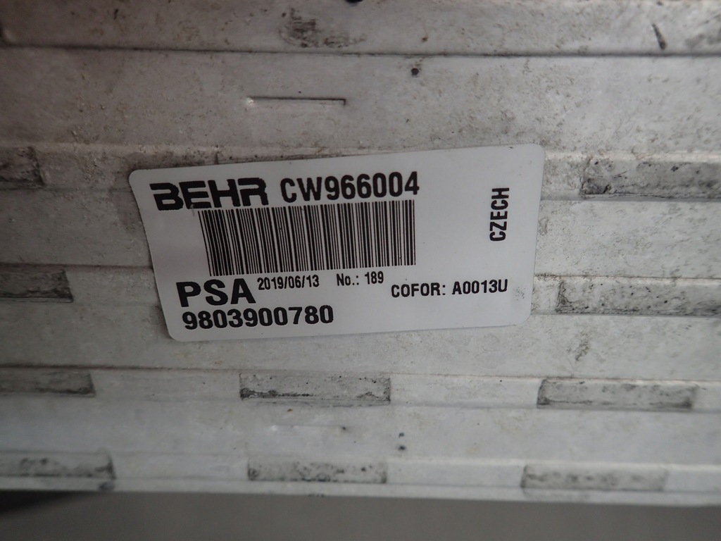 фото №4, Інтеркулер citroen c3 aircross c3 ds3