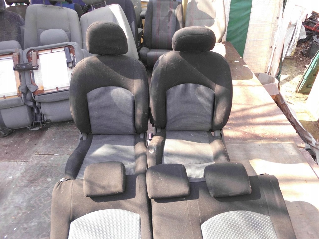 фото №1, Peugeot 206 хетчбек 5d сидіння заднє сидіння kpl eu