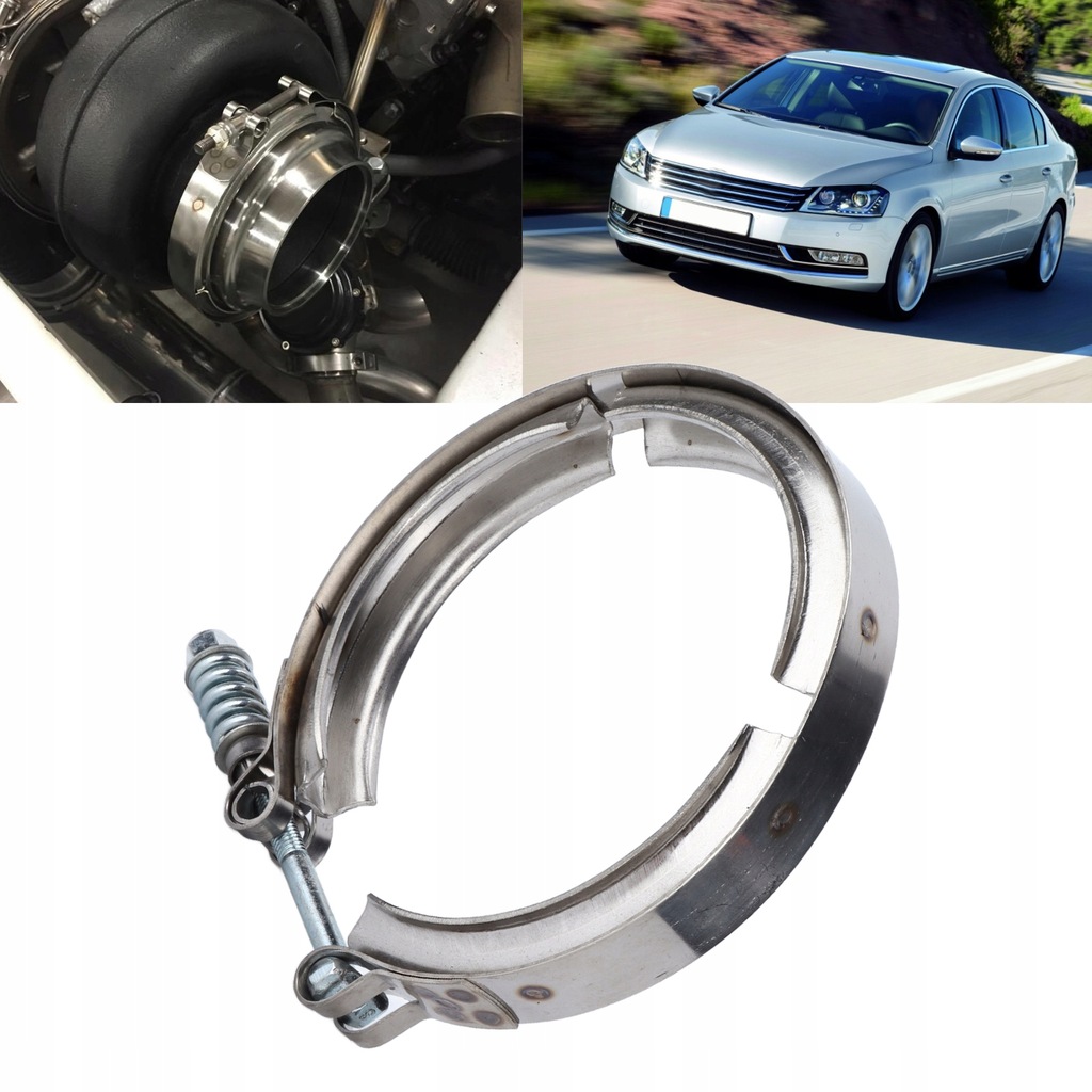 фото №7, Труба выхлопная турбонагнетателя v хомут суппорт