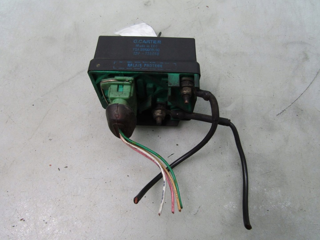 фото №1, 406 1.9 td 98r реле модуль свічка розжарювання 9619039780