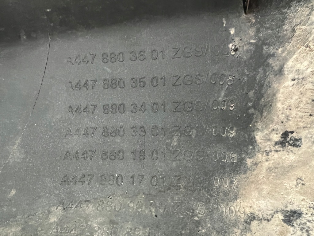 фото №8, Mercedes vito vklasa lift w447 19- бампер передний