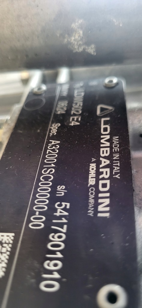 Двигун lombardini ldw 502 e4 2024 рік Оригінал