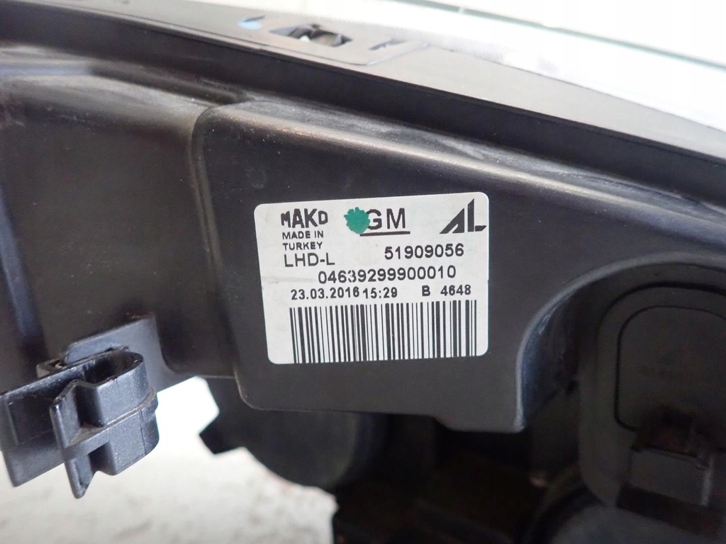 фото №6, Лампа перед ліва fiat doblo 2010- combo 2012-