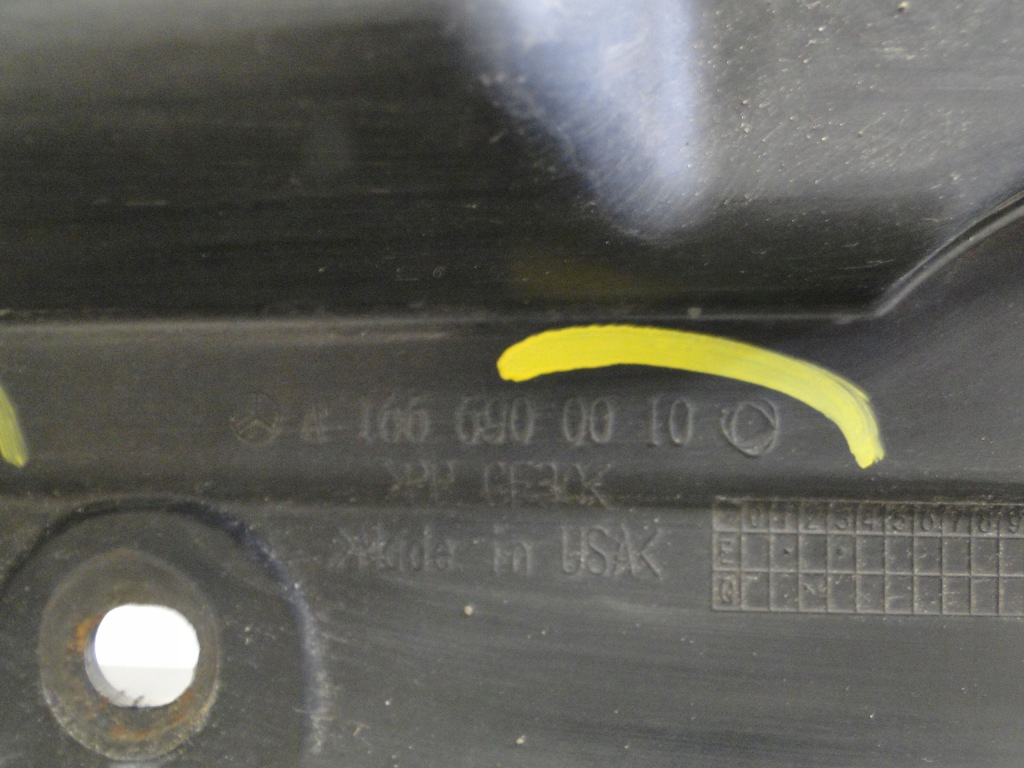 фото №10, Mercedes кронштейн напрямна напрямна кріпильна молдинг поріг ліва gls x166 166