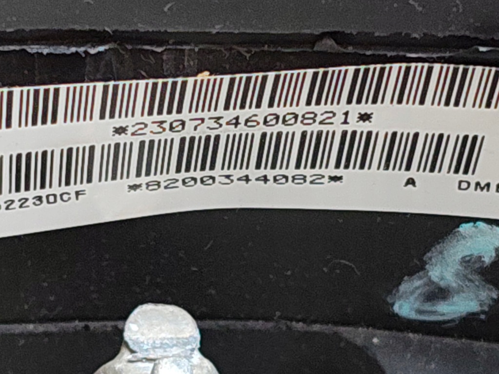 фото №10, Повітропровід подушка безпеки renault clio iii 8200363630a 8200344082