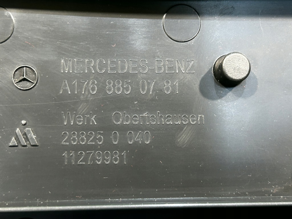 Купить Mercedes a-klasa w176 рестайлинг  рамка подставка номерного знака регистрационный