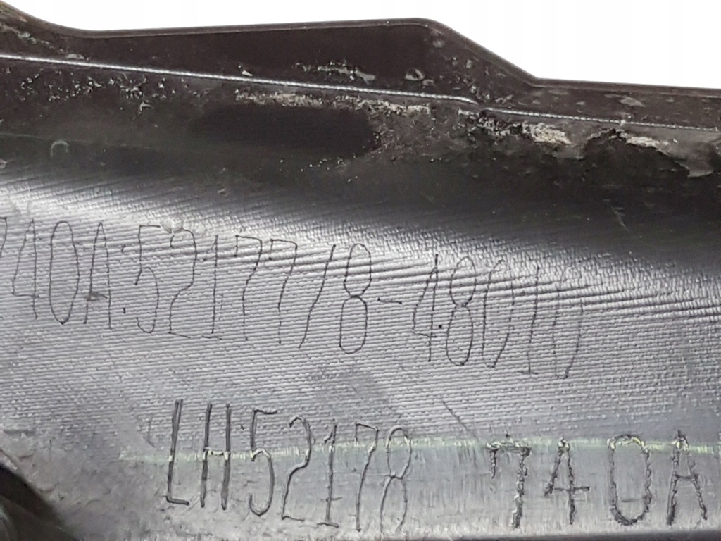 фото №5, Lexus rx 15-19 спойлер молдинг накладка бампер задняя