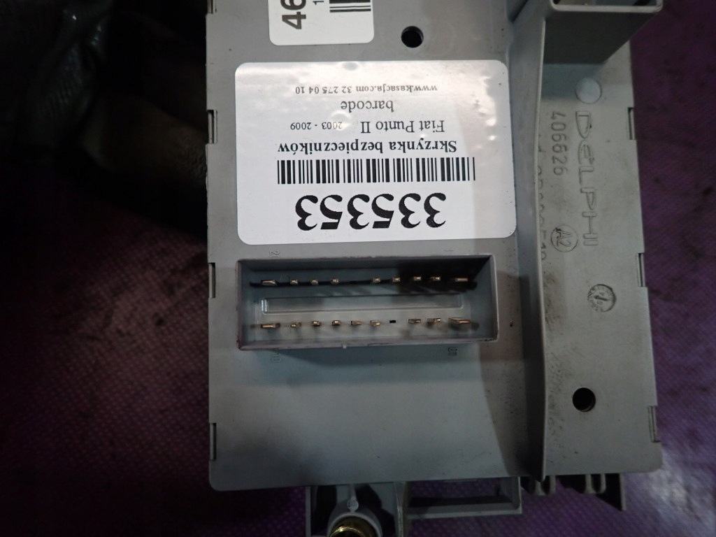 фото №5, Fiat punto ii 03-09 lift коробка предохранителей 51735170