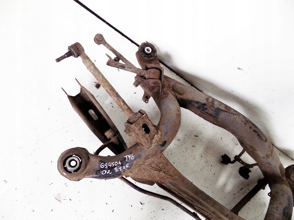 фото №7, Lexus gs iii 450h 07 подрамник балка подвеска задняя