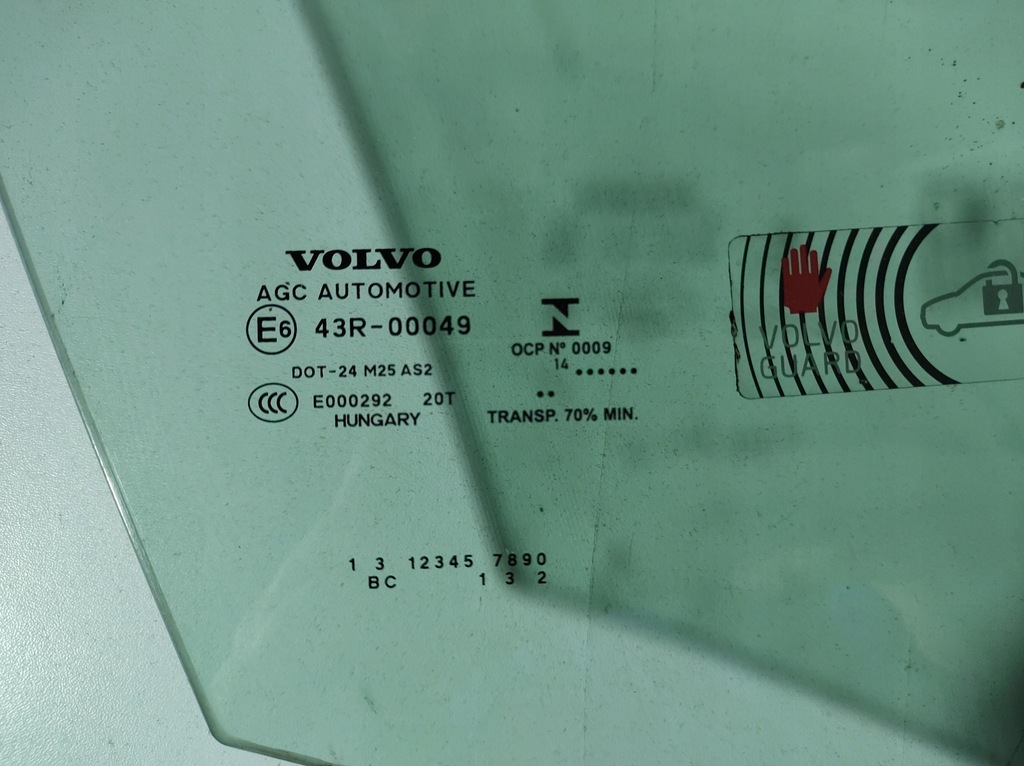 фото №6, Volvo v40 14r- скло двері правий перед