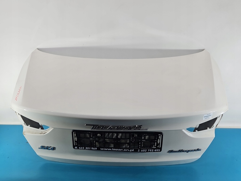 фото №1, Крышка багажника задняя maserati quattroporte vi 13-