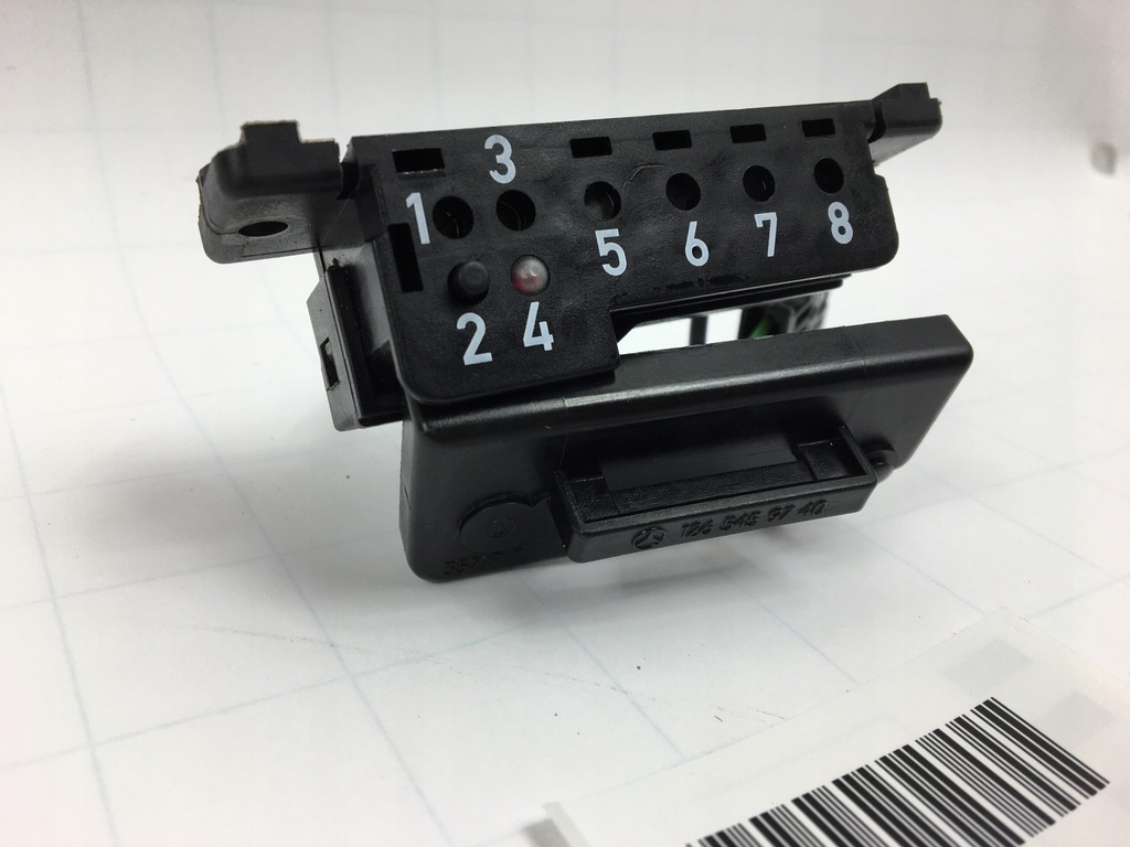 фото №11, З'єднувач port діагностичний діод індикатор mercedes w124 w126 1265459740