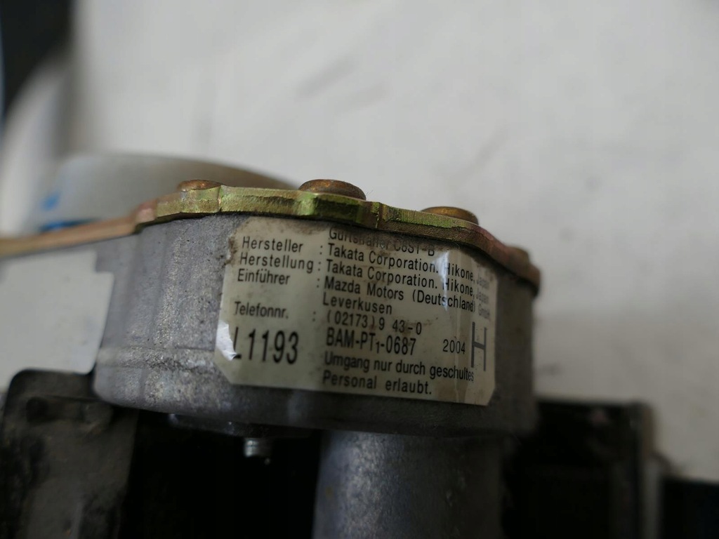 фото №3, Mazda mpv ii pas безпеки лівий перед