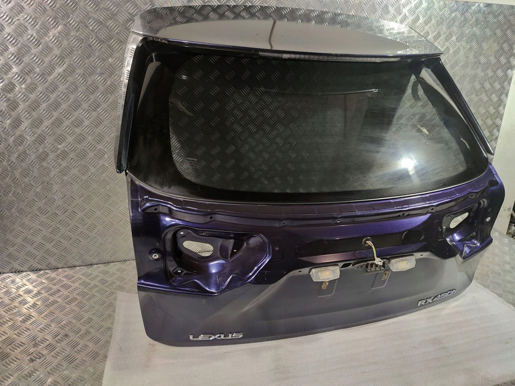 фото №8, Lexus rx 450h 2017 задняя крышка багажника багажника