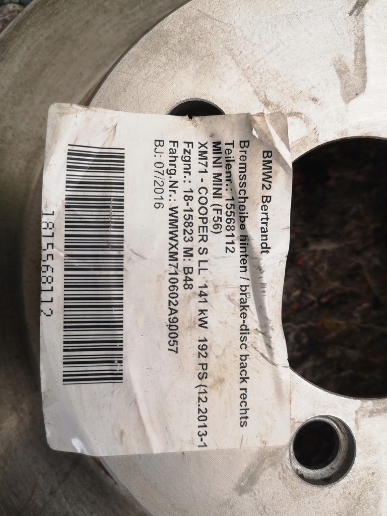 фото №10, Суппорты тормозные диски комплект перед задняя mini f55 f56 f57