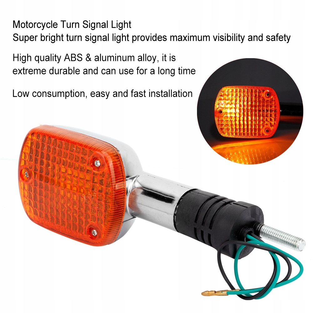 фото №5, Пара поворотники motocyklowych do hondy 8mm