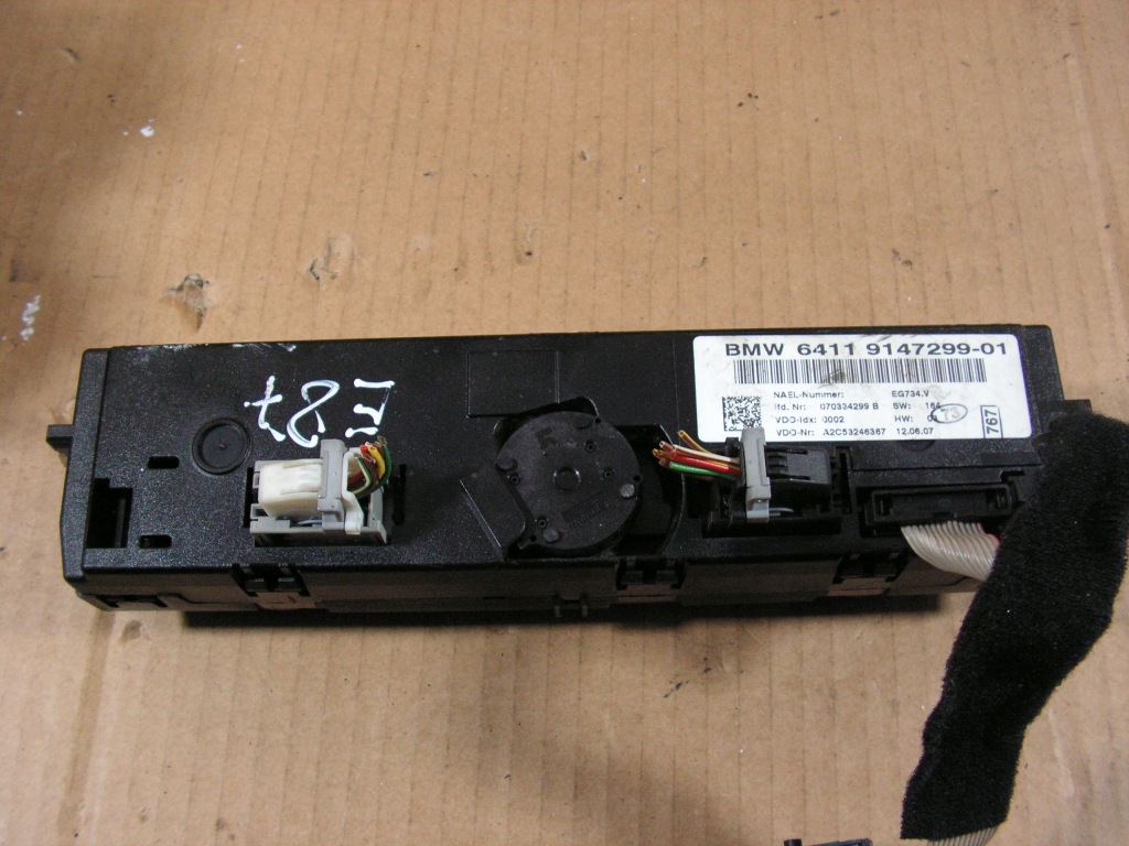 Панель кондиционера обдув bmw e87 e90 9147299 с Разборки