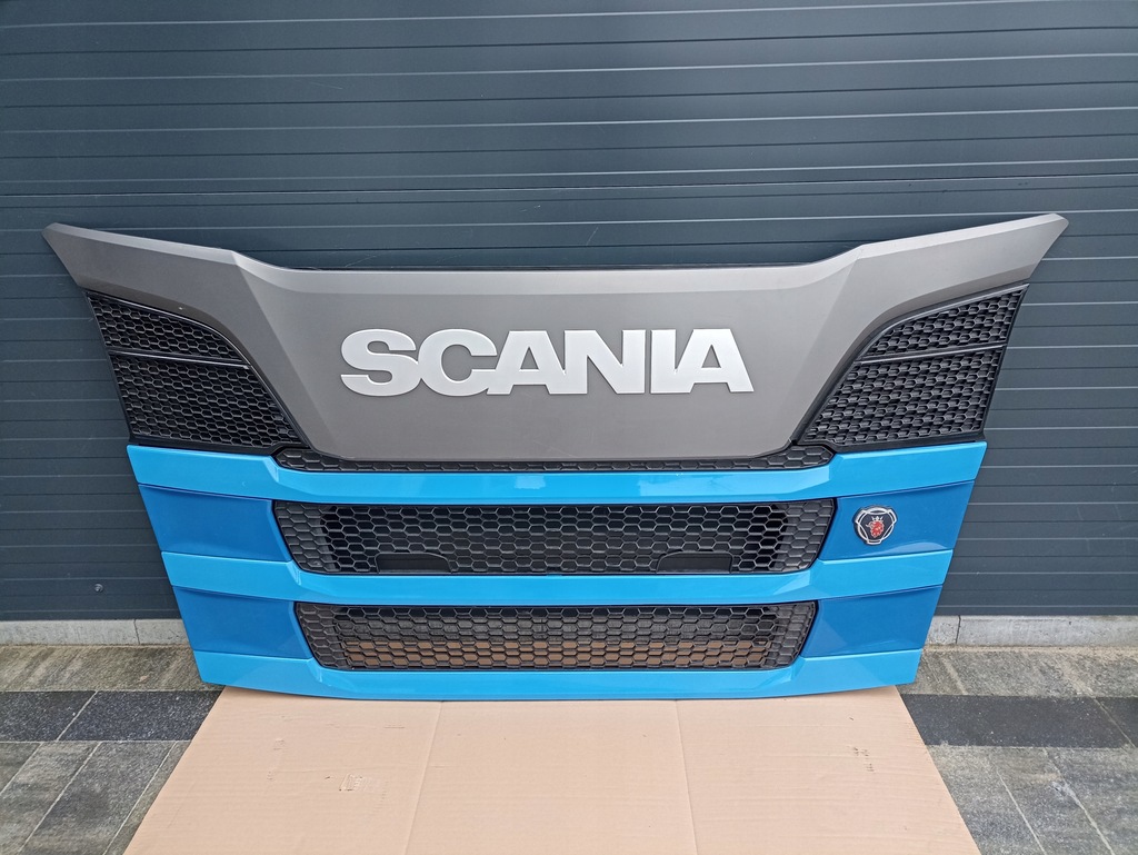 фото №1, Решітка радіатора капот scania r новий model