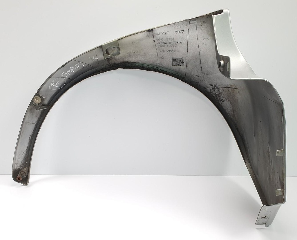 фото №6, Крыло правый задняя задний eb2 ead smart fortwo 450 0004751v007