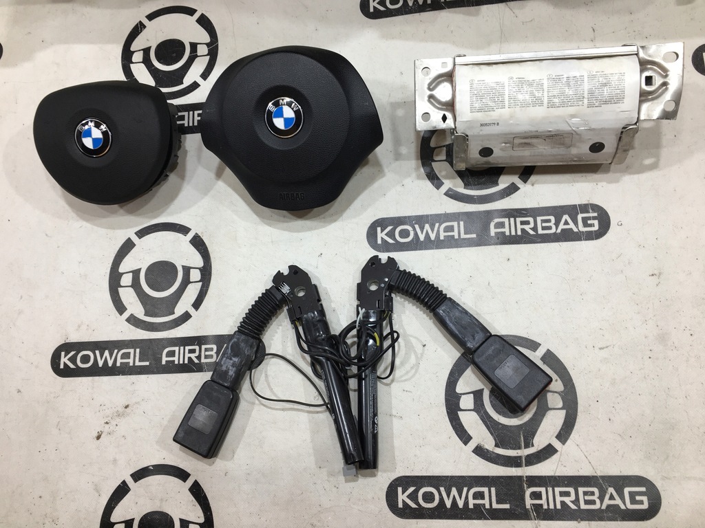 фото №6, Bmw 3 e90 e91 e92 e93 панель приладів консоль подушка безпеки натягувачі оригінал демонтаж