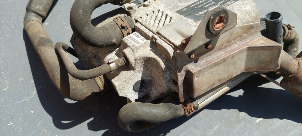 Mercedes w220 webasto обігрівач стояночний бензин справні Оригінал