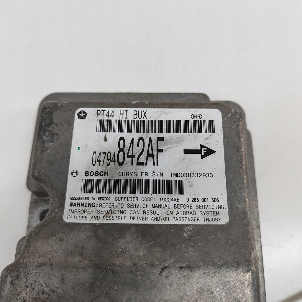 фото №8, Chrysler pt cruiser 2003 блок управления / модуль подушка безопасности