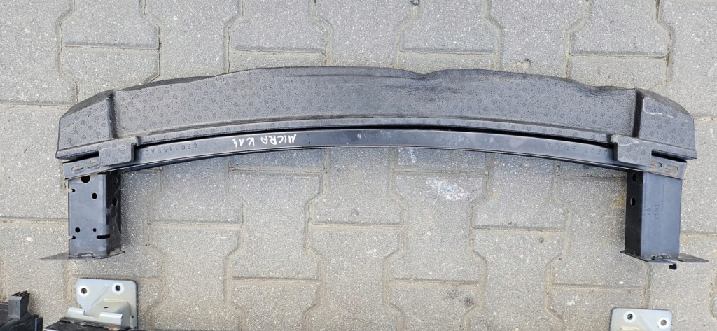 фото №13, Nissan micra k14 капот бампер лампа балка воздуховод воздуха комплект