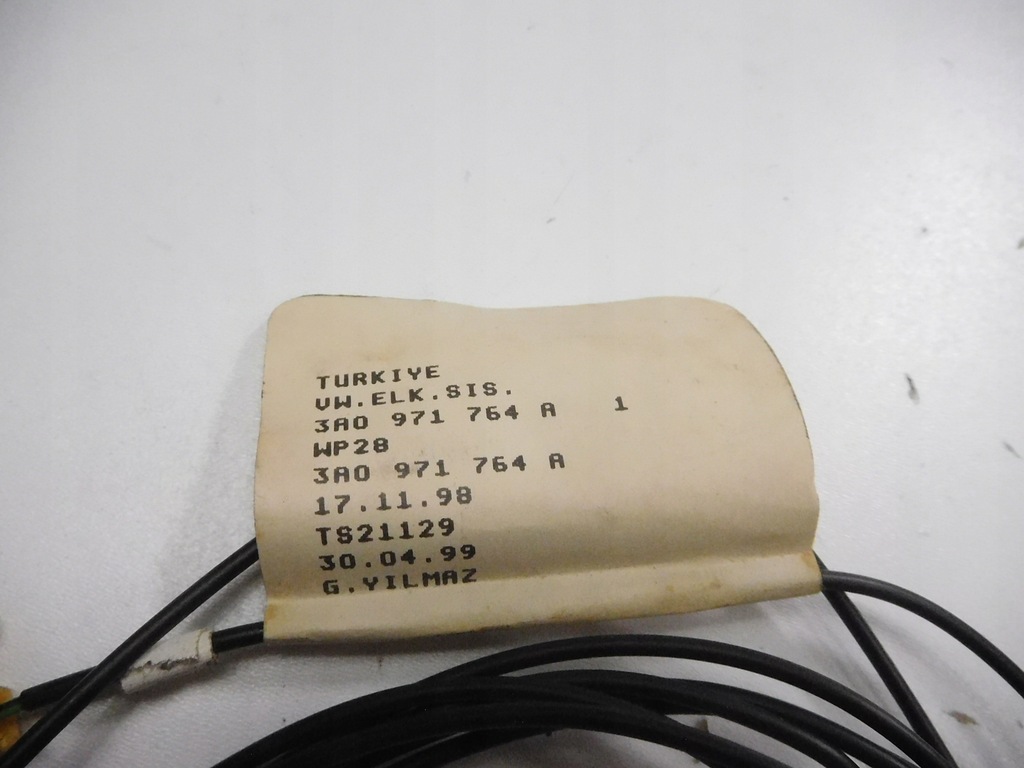 фото №6, Адаптер проводка трубопровід vw passat b4 3a0971764a