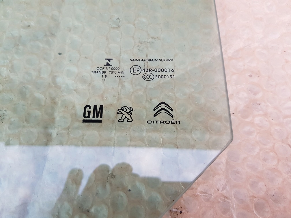 фото №2, Berlingo iv rifter скло двері розсувних ліва 18