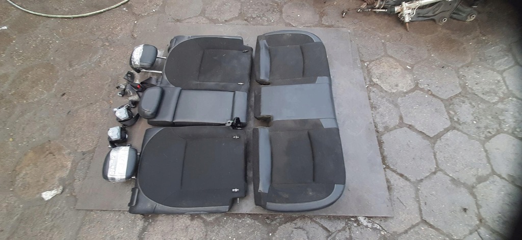 фото №7, Заднее сиденье задняя задняя полукожа citroen ds4