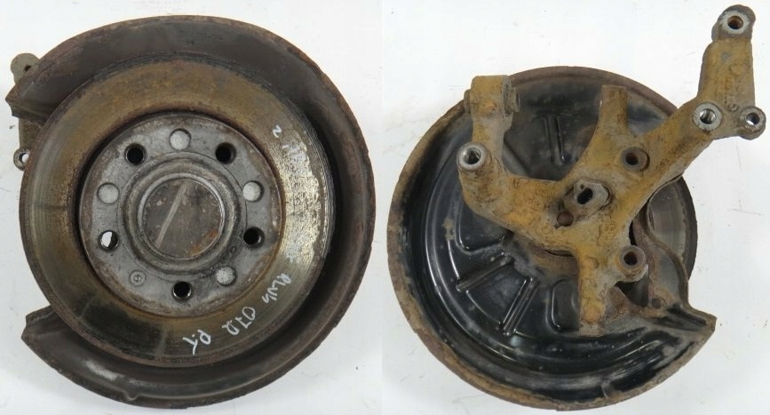 фото №1, Vw golf plus 07 r поворотный кулак правая задняя с abs