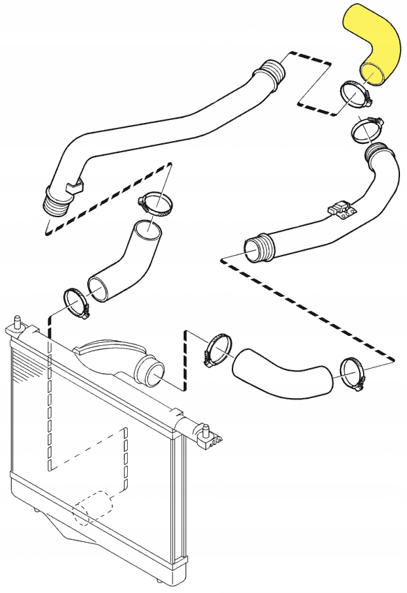 фото №2, Шланг интеркулер mitsubishi carisma 1.9 di-d