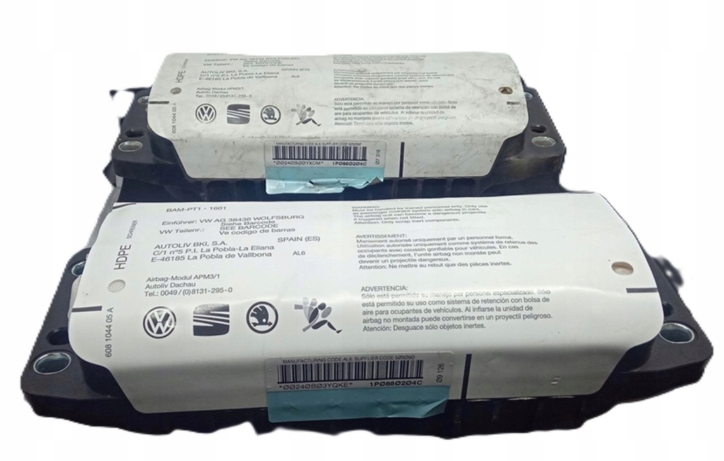 фото №1, Подушка пасажира подушка безпеки seat leon ii 1p0880204c