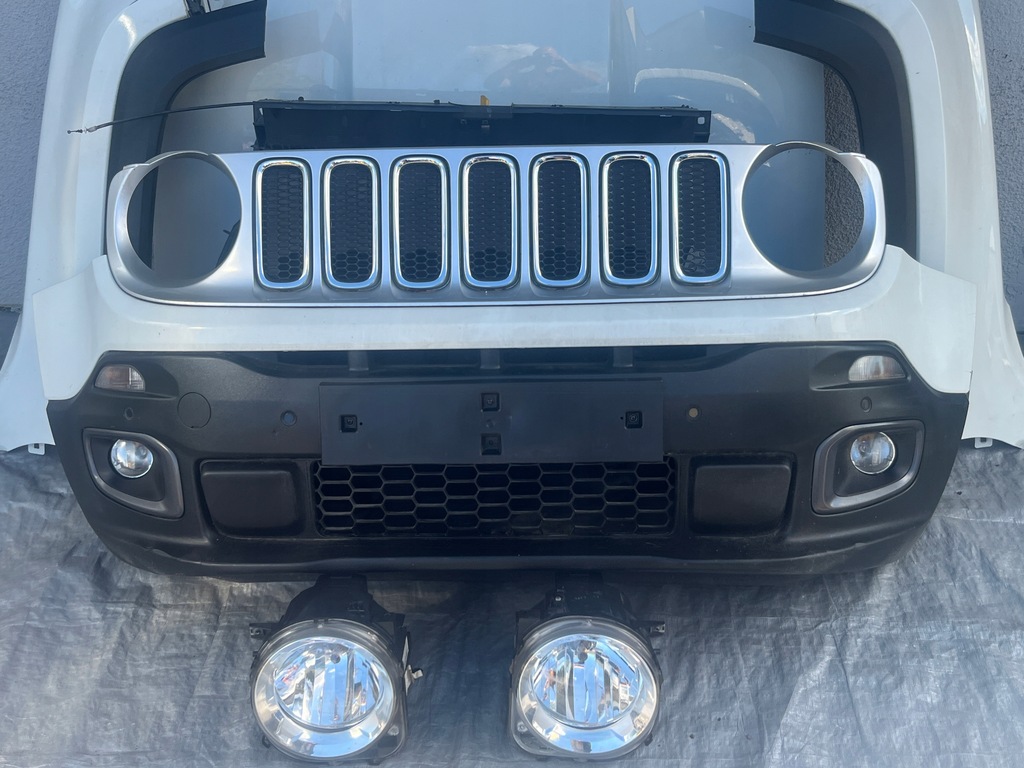 фото №4, Jeep renegade бампер капот перед kompletny