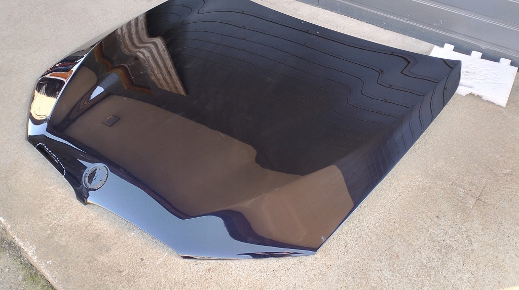 Bmw 5 g30 g31 капот крышка двигателя хорошее состояние granatowy металлик в Украине