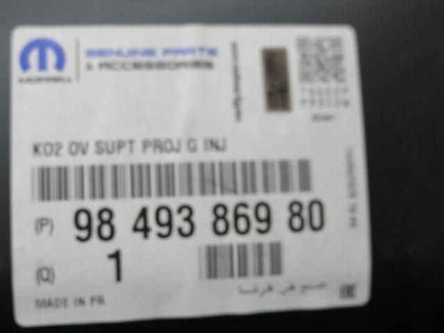 фото №7, Opel zafira life lift направляющая pod фара кронштейн бампера левый