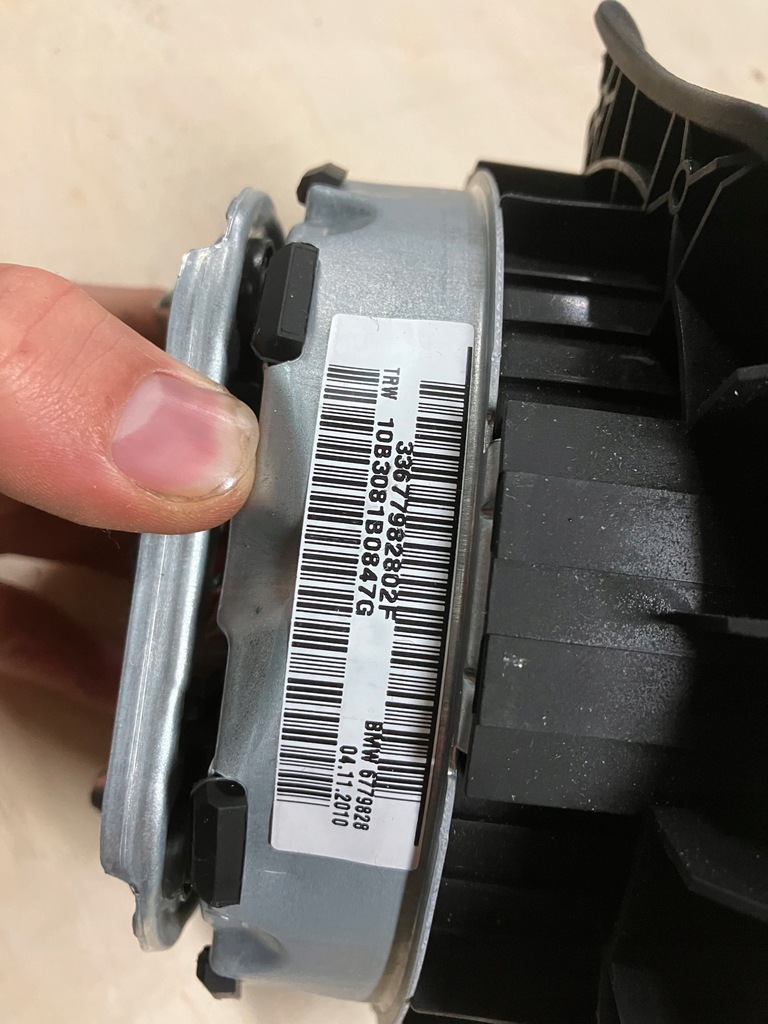 фото №7, Повітропровід подушка повітряна подушка безпеки bmw 1 e87 e81 lift 6763076 6779828