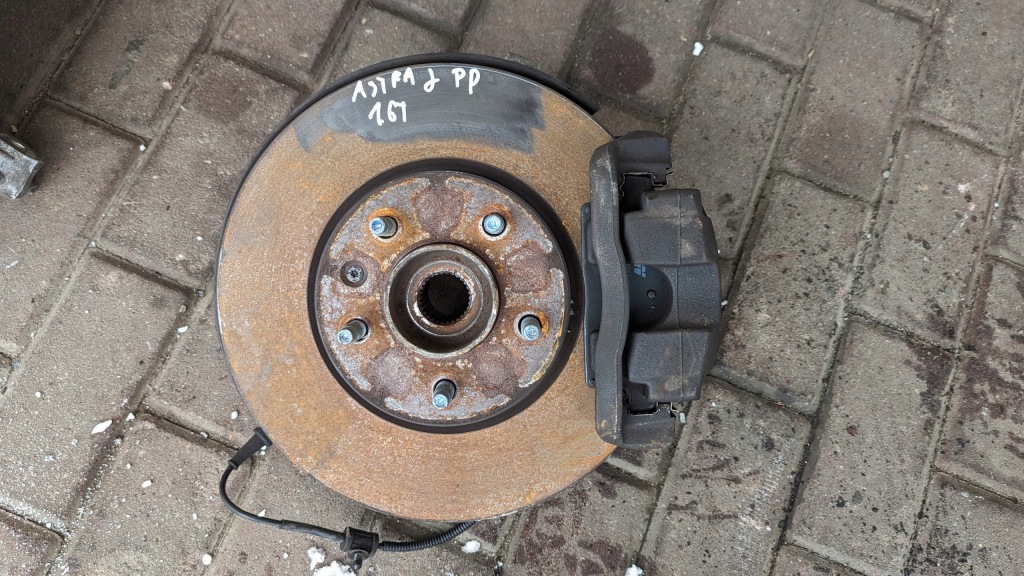 фото №1, Ступица поворотный кулак передняя перед правая opel astra j 1.6t