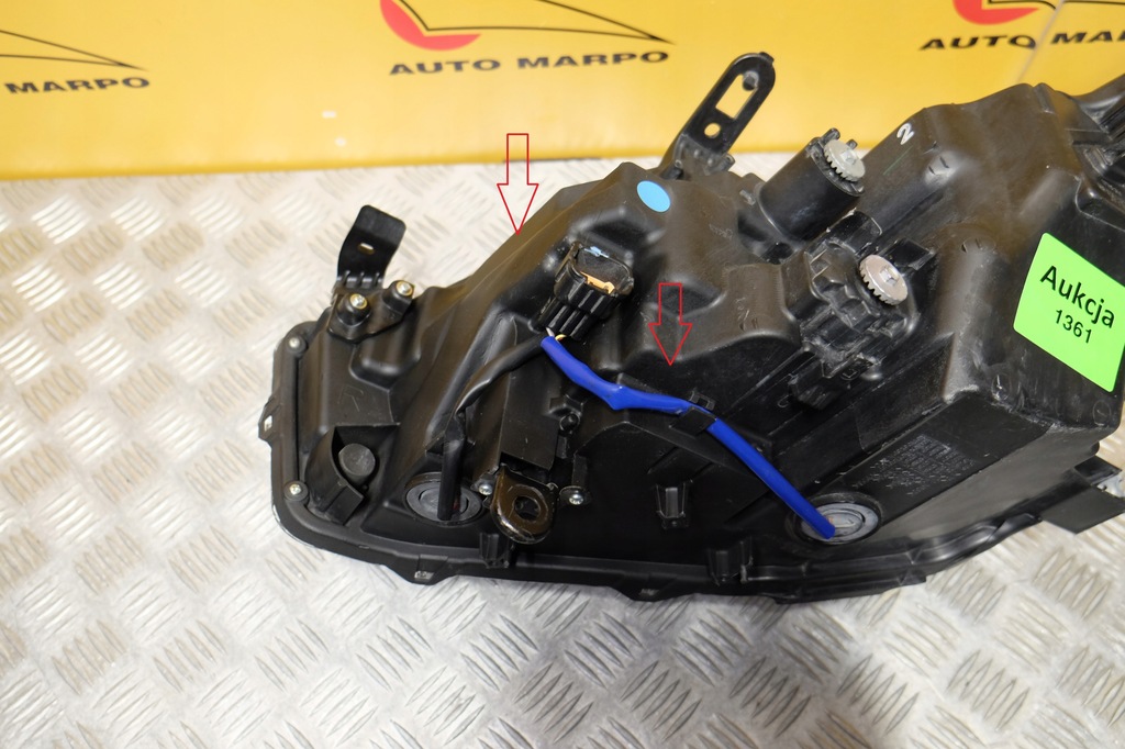 фото №15, Infiniti q50 2013 2014- фара лампа full led r некрутящаяся usa