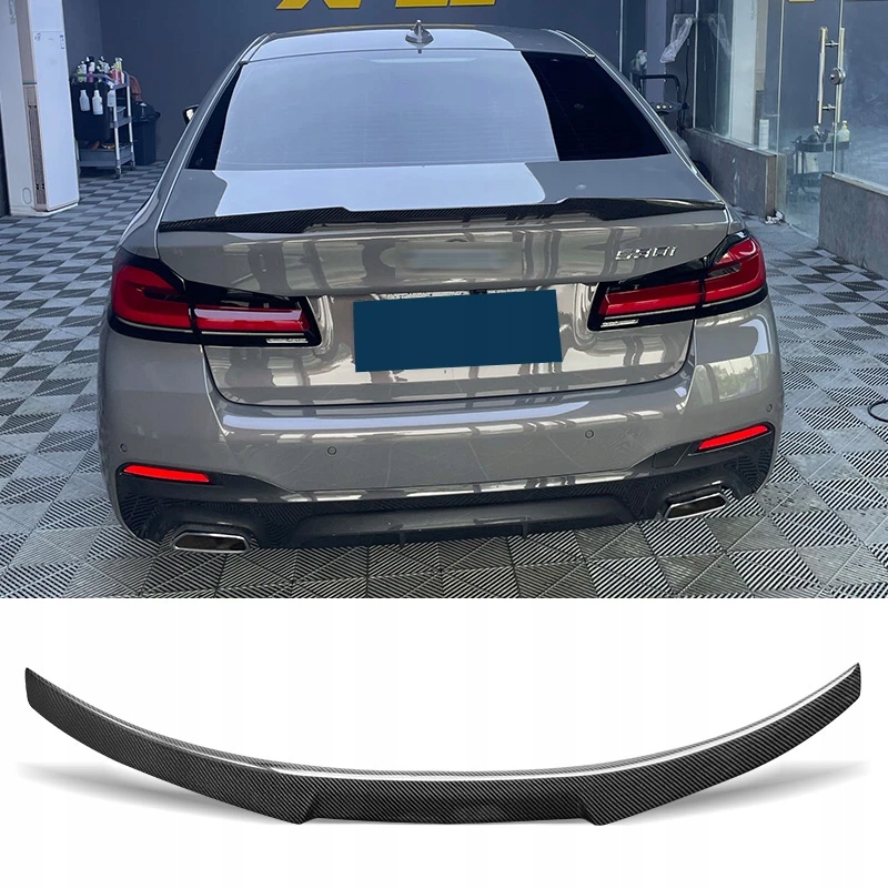 фото №7, Спойлер спойлер крышки багажника bmw 5 g30 карбон