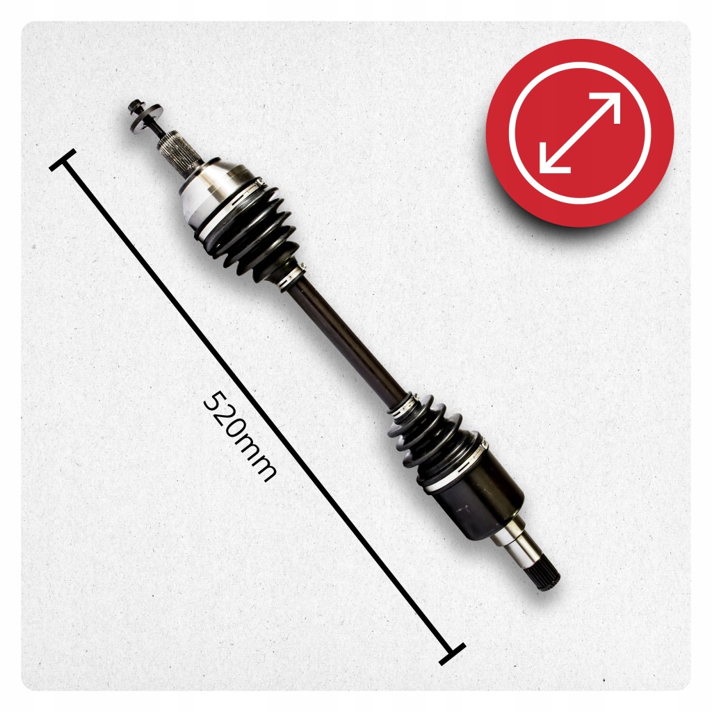 Привідний вал ліва volvo c70 2 2.0 d механічна коробка передач нова Оригінал