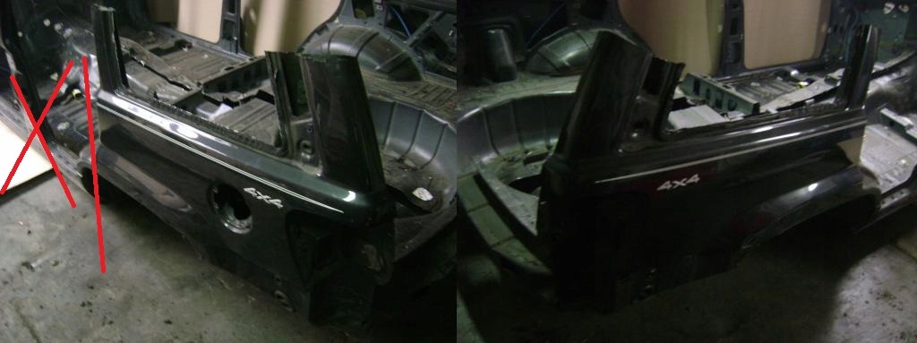 фото №1, Четверть крыло задняя jeep grand cherokee wj