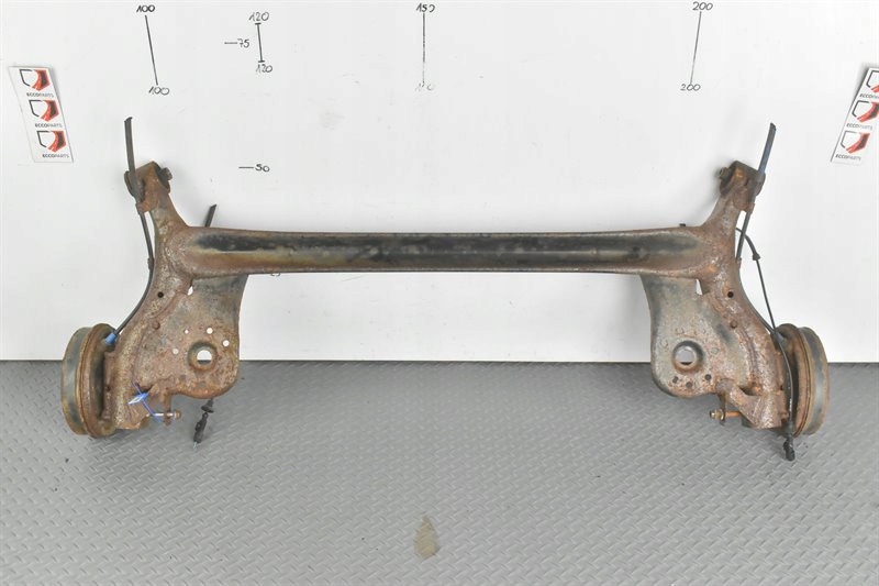 фото №11, Балка подвеска задняя тормозные барабаны toyota aygo ii 108 c1 ii