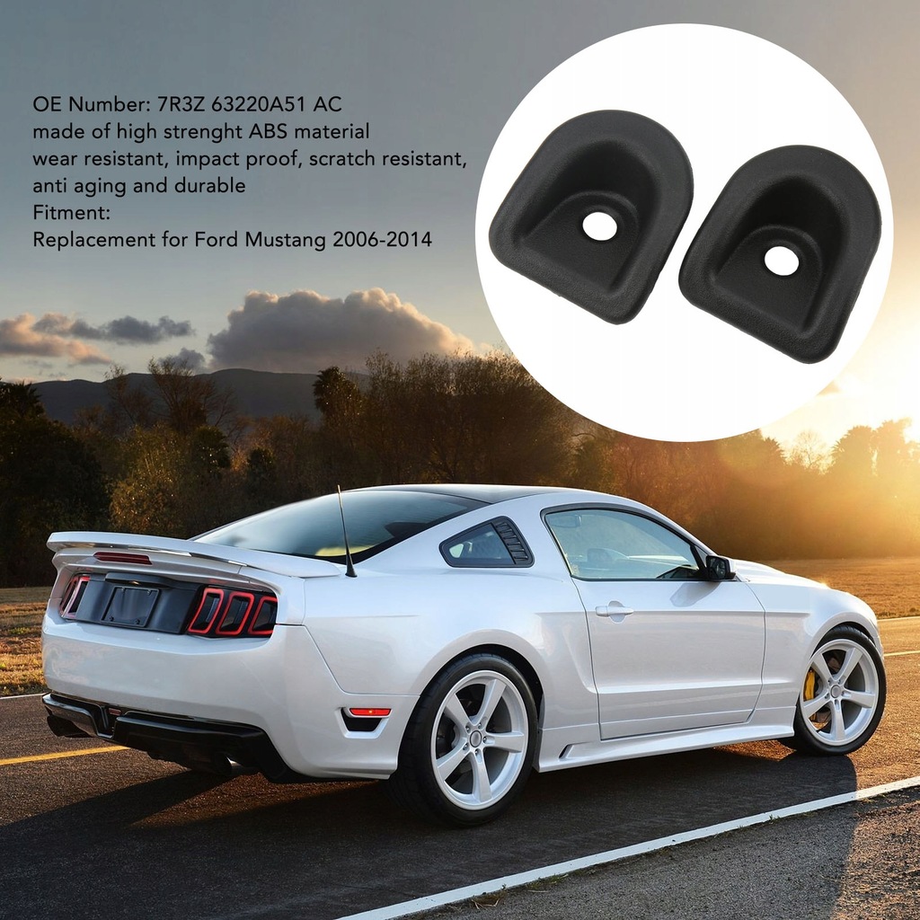 фото №9, 2 szt. gaka замка двері втулка 7r3z 63220a51 ac ліва оздоблення 56