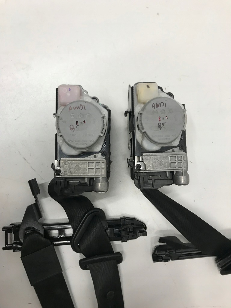 фото №5, Audi q5 ремені безпеки перед ліва/права 2x