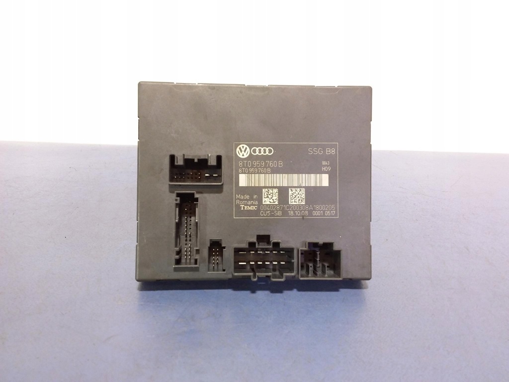 фото №1, Audi a5 8t блок управления памяти сиденье 8t0959760b