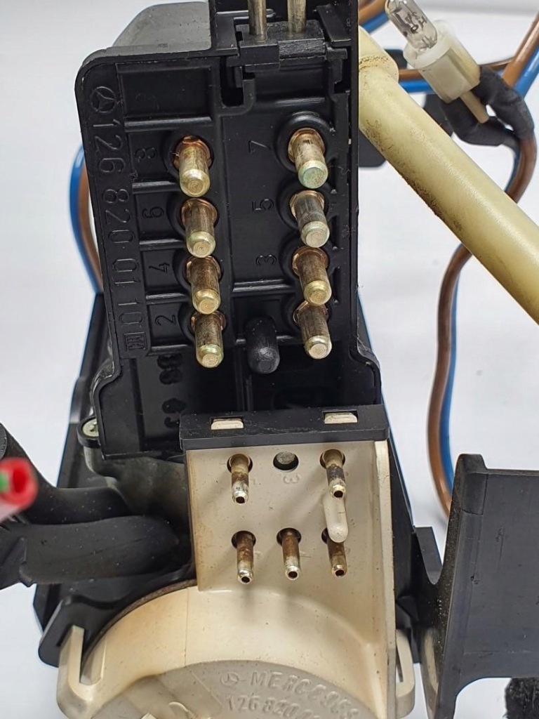 фото №8, Панель керування вентиляція mercedes w126 1268330014