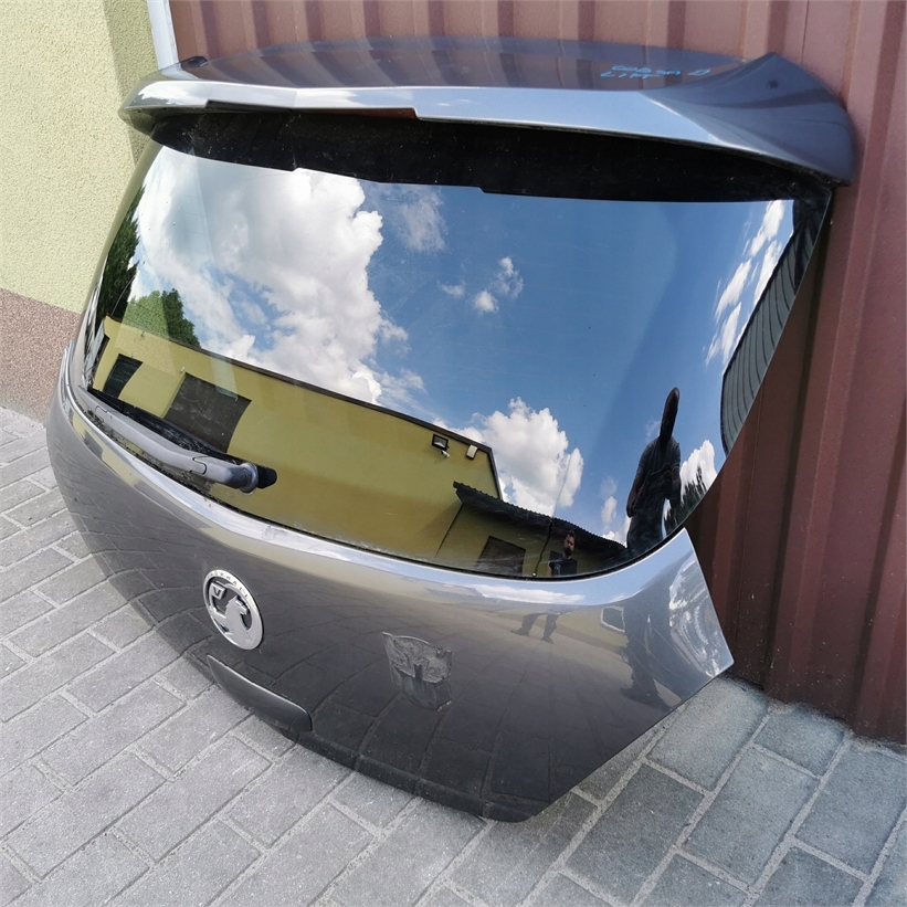 фото №4, Opel corsa d 3d крышка багажника задняя задняя комплектная демонтаж